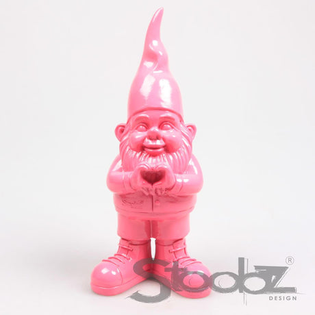 Stoobz design stoobz gnomo corazón fucsia 29,5cm
