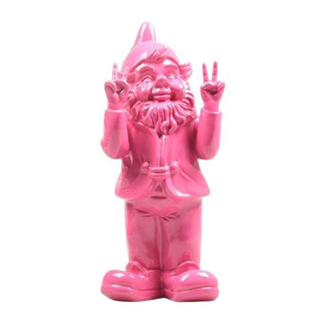 Stoobz design stoobz gnomo paz fucsia 13x11x31cm