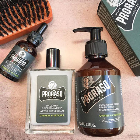 Proraso lavado de barba ciprés vetyver 200ml
