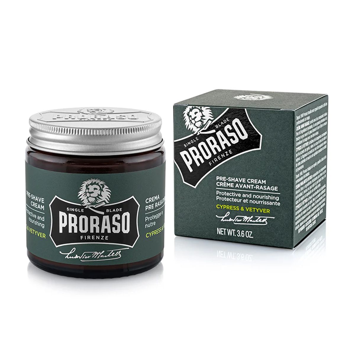 Proraso crema pre-afeitado ciprés vetyver 100ml