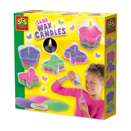 Ses velas de cera de arena velas de cera de arena
