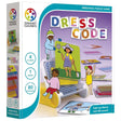 Código de vestimenta de Smartgames - juego educativo de rompecabezas lógico - 80 tareas desafiantes - juego de formas y colores para niños pequeños - a partir de 4 años