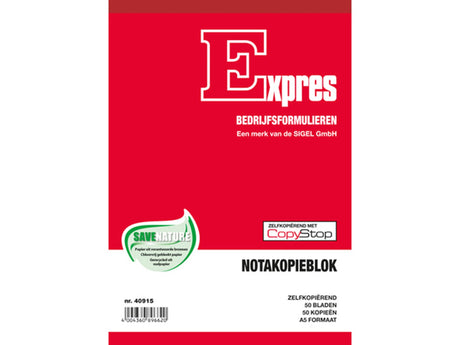 Cuaderno de notas canguro 205x120 2x50 paquete de 5 cuadernillos
