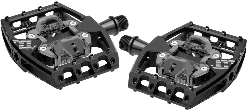 Paquete de seis pedales de clic racing millennium-x