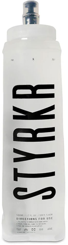 Botella de agua corriente Styrkr soft flask 500ml