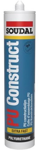 Soudal pu construye extra rápido | adhesivos para la construcción | 310ml - 105333