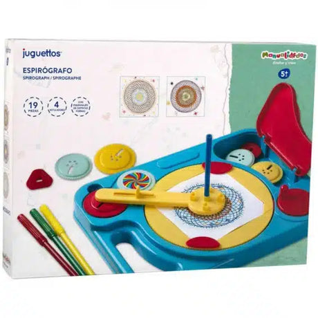 Playgo - set de dibujo con espirógrafo para niños