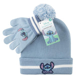 Conjunto invierno lilo stitch gorro guante
