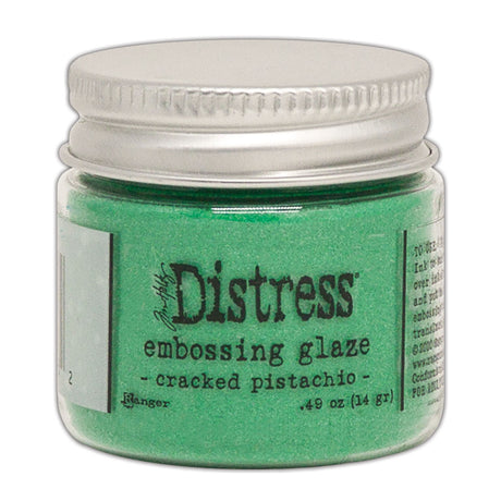 Ranger tinta ranger • tim holtz angustia relieve esmalte pistacho agrietado