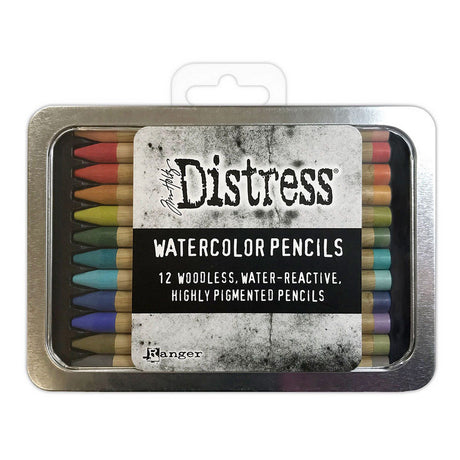Ranger ink ranger • kit de lápices acuarelables tim holtz angustia 3