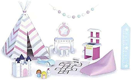 Famosa mymy city - set de decoración de sala de juegos casita de juegos