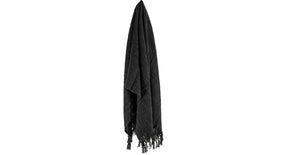 Plaid cosy 130x160cm black