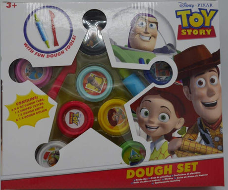 Jonotoys set de arcilla toy story con 8 vasijas de barro y cuchillo con rodillo