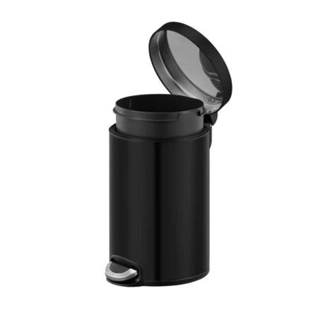 Papelera con pedal Eko serene 12l negro mate