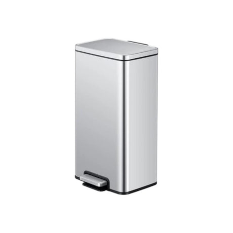 Papelera con pedal Eko madison 30l acero inoxidable mate brumoso