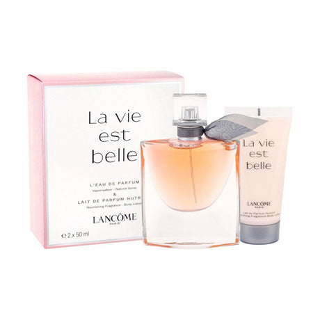 Lancome la vie est belle estuche eau de perfume 50ml + loción corporal 50ml mujer