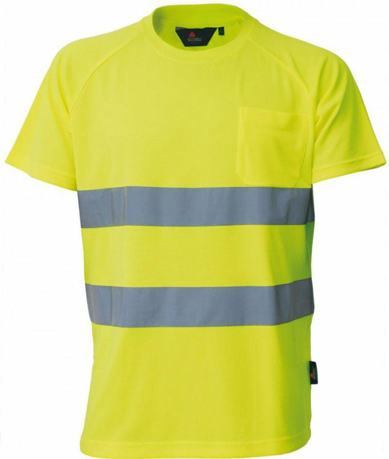 Beta geel waarschuwingst-shirt m