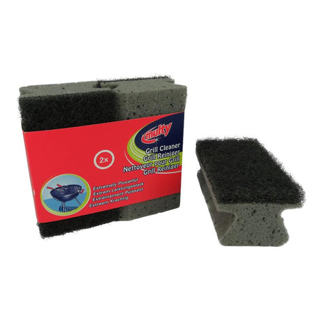 Estropajos con mango Multy BBQ grill, paquete de 2 piezas 12x7cm