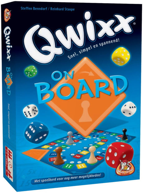 Juegos de duendes blancos qwixx a bordo.
