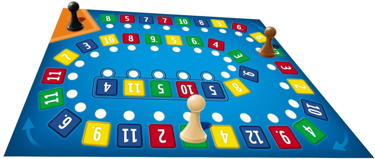 Juegos de duendes blancos qwixx a bordo.