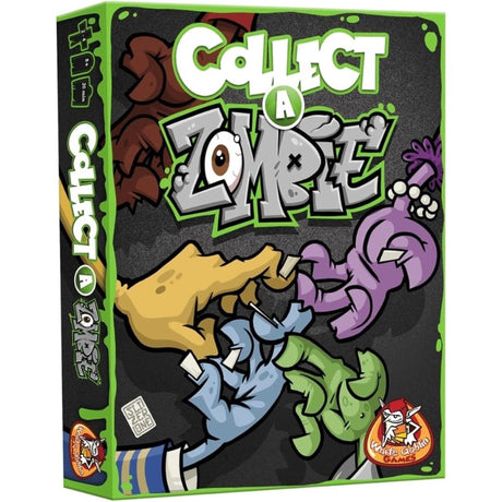 Los juegos de duendes blancos coleccionan un juego de cartas de zombies.