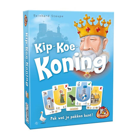 Juegos de duendes blancos juego de cartas pollo-vaca-rey