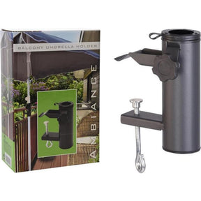 Pinza para mesa de balcón y jardín Pro para sombrillas