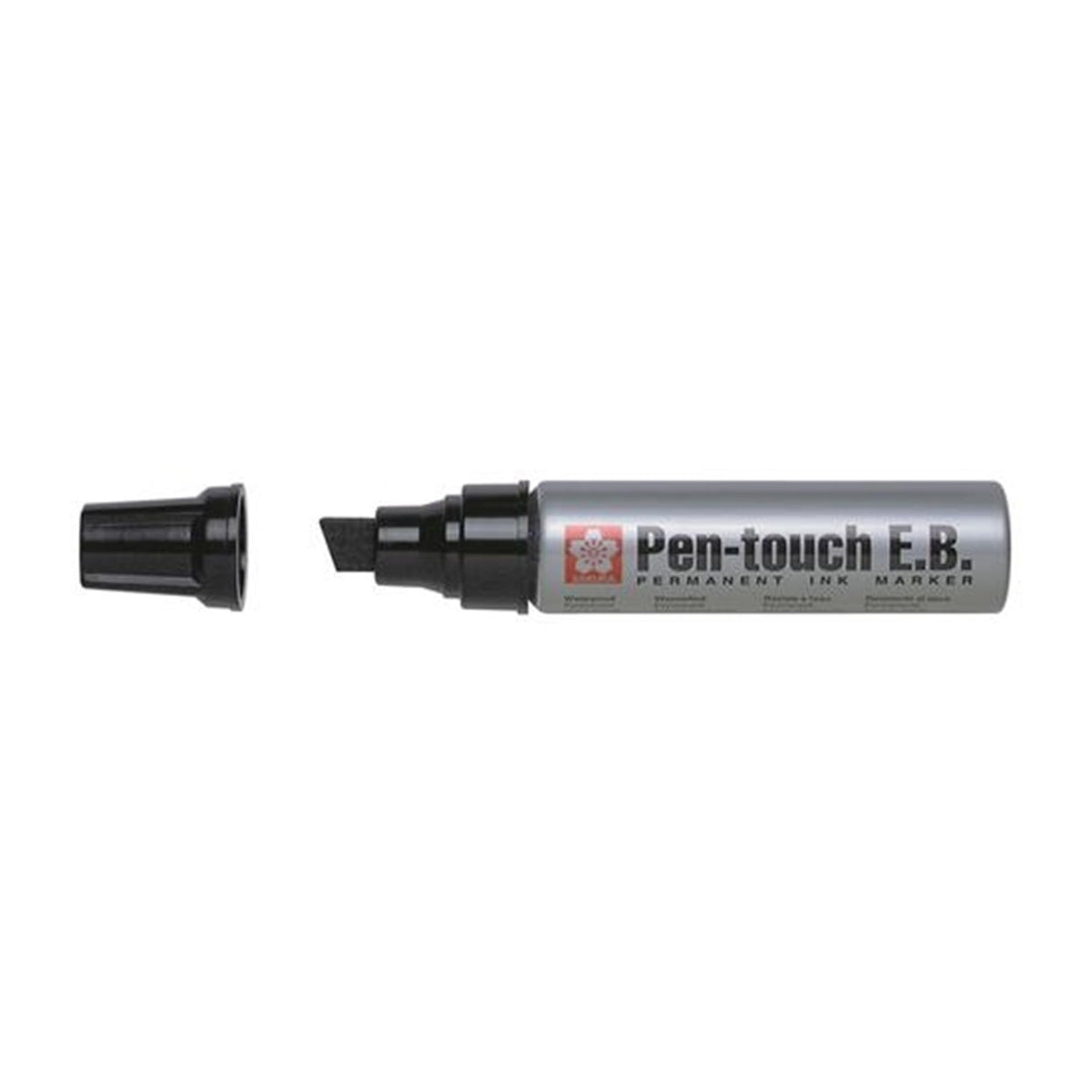 Bruynzeel rotulador pentouch negro extra ancho paquete de 4