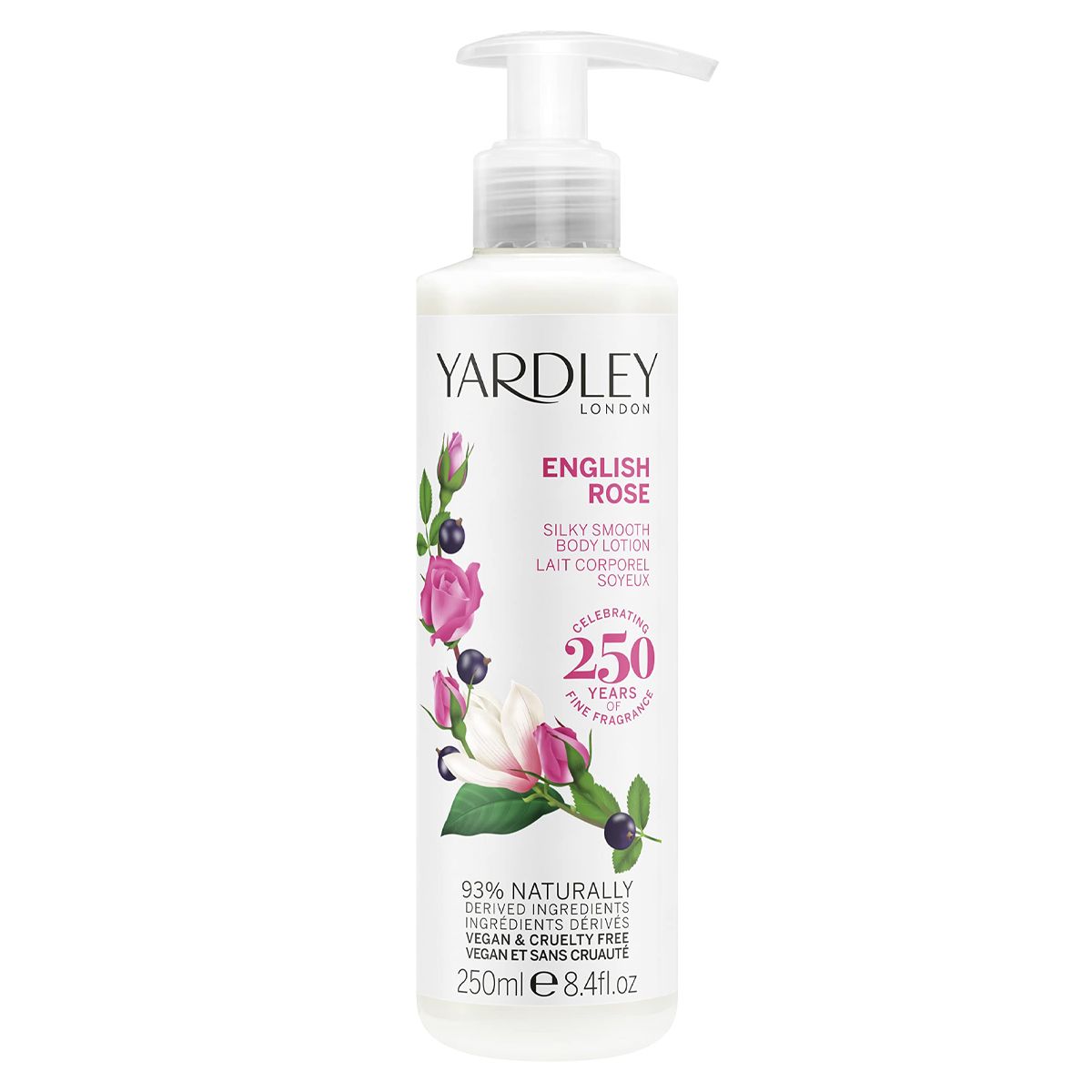 Yardley London loción corporal rosa inglesa 200ml