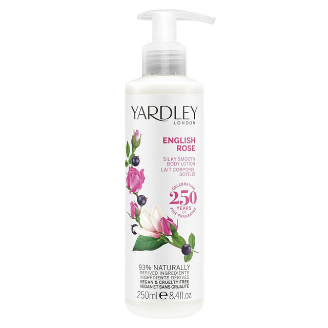 Yardley London loción corporal rosa inglesa 200ml