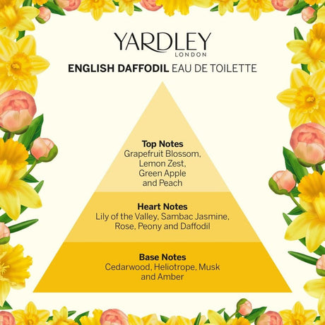 Yardley London Narciso Inglés eau de toilette 125ml