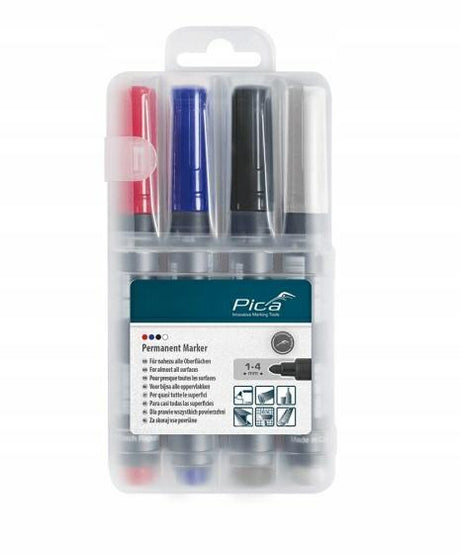 Pic a ronde markeerders ingesteld 4szt mengkleur