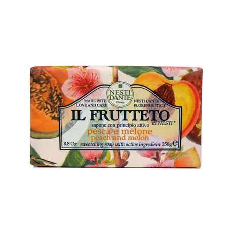 Jabón Nesti dante il frutteto melocotón melón 250gr.