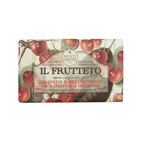 Jabón Nesti dante il frutteto cereza negra frutos rojos 250gr.
