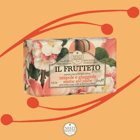 Nesti dante il frutteto jabón de azufaifo de níspero 250gr.