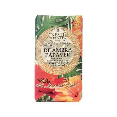 Jabón de amapola Nesti dante da ambra 250gr.