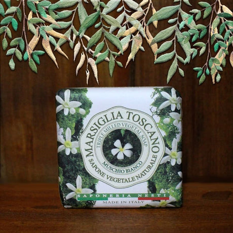 Jabón Nesti dante marsiglia toscano muschio bianco 200gr.
