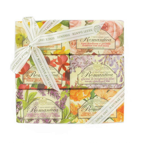 Nesti dante romantica set regalo jabon 6x150gr.