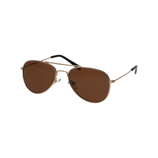 Gafas de sol Spectrum piloto dorado marrón infantil