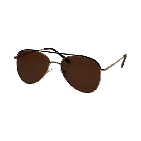 Gafas de sol Spectrum piloto dorado negro marrón hombre