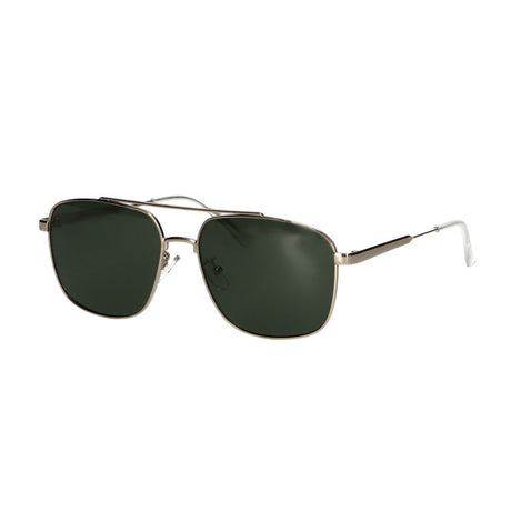 Gafas de sol Spectrum vidrio verde latón hombres