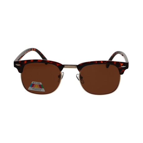 Gafas de sol polarizadas Spectrum club square habana dorado marrón unisex