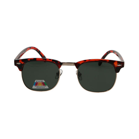 Gafas de sol polarizadas Spectrum club square havana oro verde unisex
