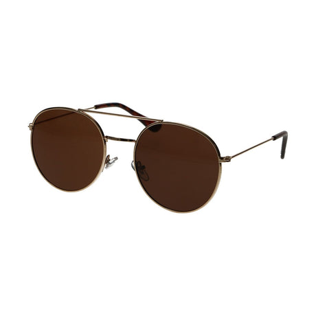 Gafas de sol Spectrum redondas metal dorado marrón unisex