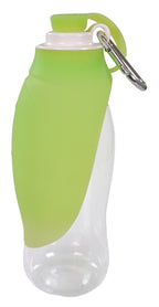 Botella de beber portátil de palisandro verde
