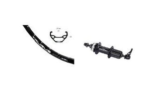 Rueda trasera 26 (559) Taurus21 Cassette 8 9s Centerlock Zwa