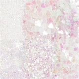 Creativ Company Glitter and Sequins White, 6x5gr