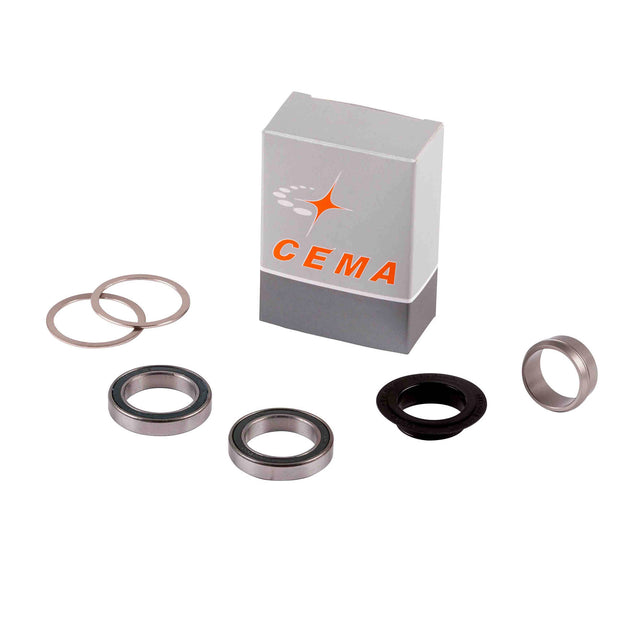 Cema Bracketas Bounders Set incl. Capuchas de polvo gxp acero inoxidable