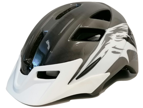 Mirage Helmet de bicicleta AllRround 58-65ø Blanco de color gris negro