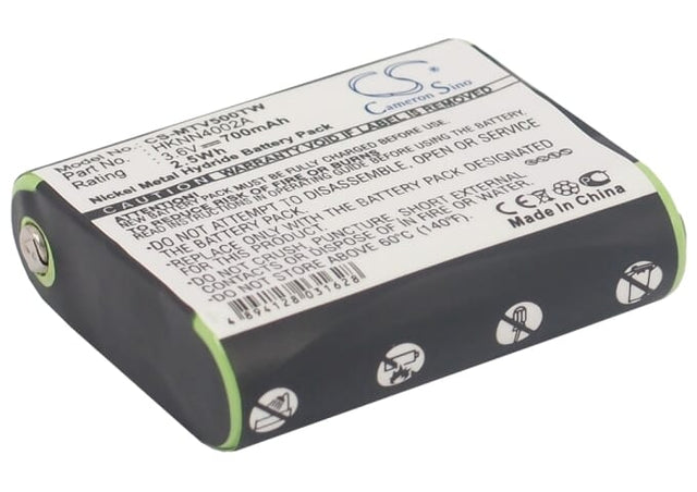 Batería de radio blu-basic 3.6v 700mAh